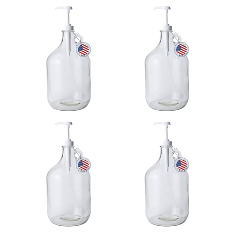 Dispensador De Detergente Para Ropa Con Jarra De Vidrio,