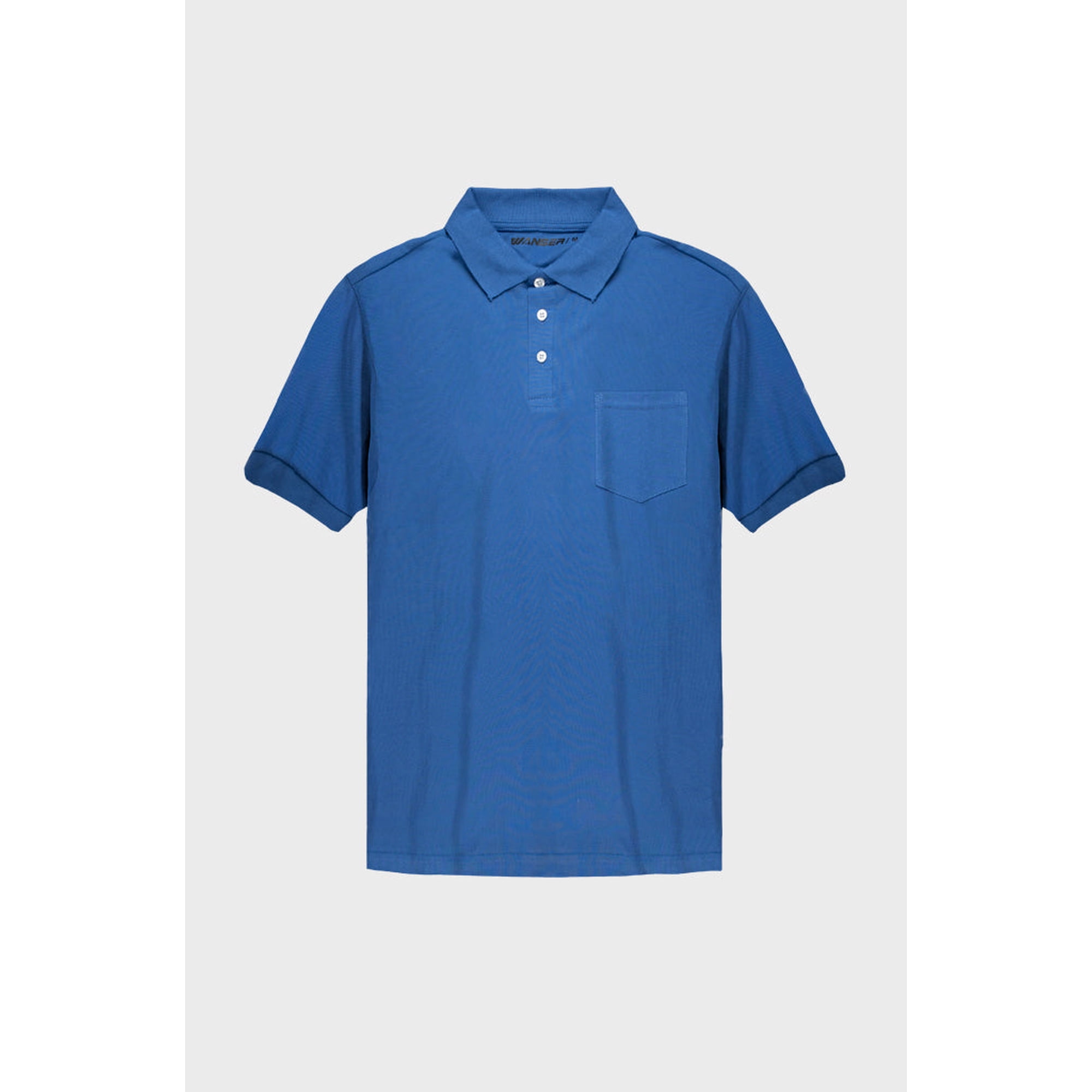 Polera Pique Azul Hombre Falcone