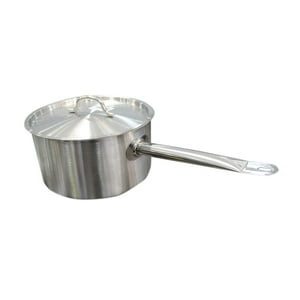 Imahe - Cazo Alto Acero. Inox C/Tapa Y Fondo Difusor 2.8 Lts