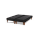 thumbnail image 1 of Base Dividida Cama Europea 2 Plazas 150x190 Cm Negro Lino, 1 of 3