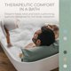 thumbnail image 2 of Almohada de Baño BADESOFA Verde 61 cm x 51 cm Secado Rápido, 2 of 9