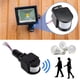 thumbnail image 3 of Interruptor de luz de pared con detector LED para exteriores, 90-250 V, sensor de movimiento infrarrojo PIR de seguridad de 180 grados., 3 of 7
