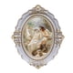 thumbnail image 3 of Marco De Fotos Vintage Elegante Galería De Fotos Arte Para Pared Mesa Decoración Del Hogar Púrpura 6 Pulgadas, 3 of 5