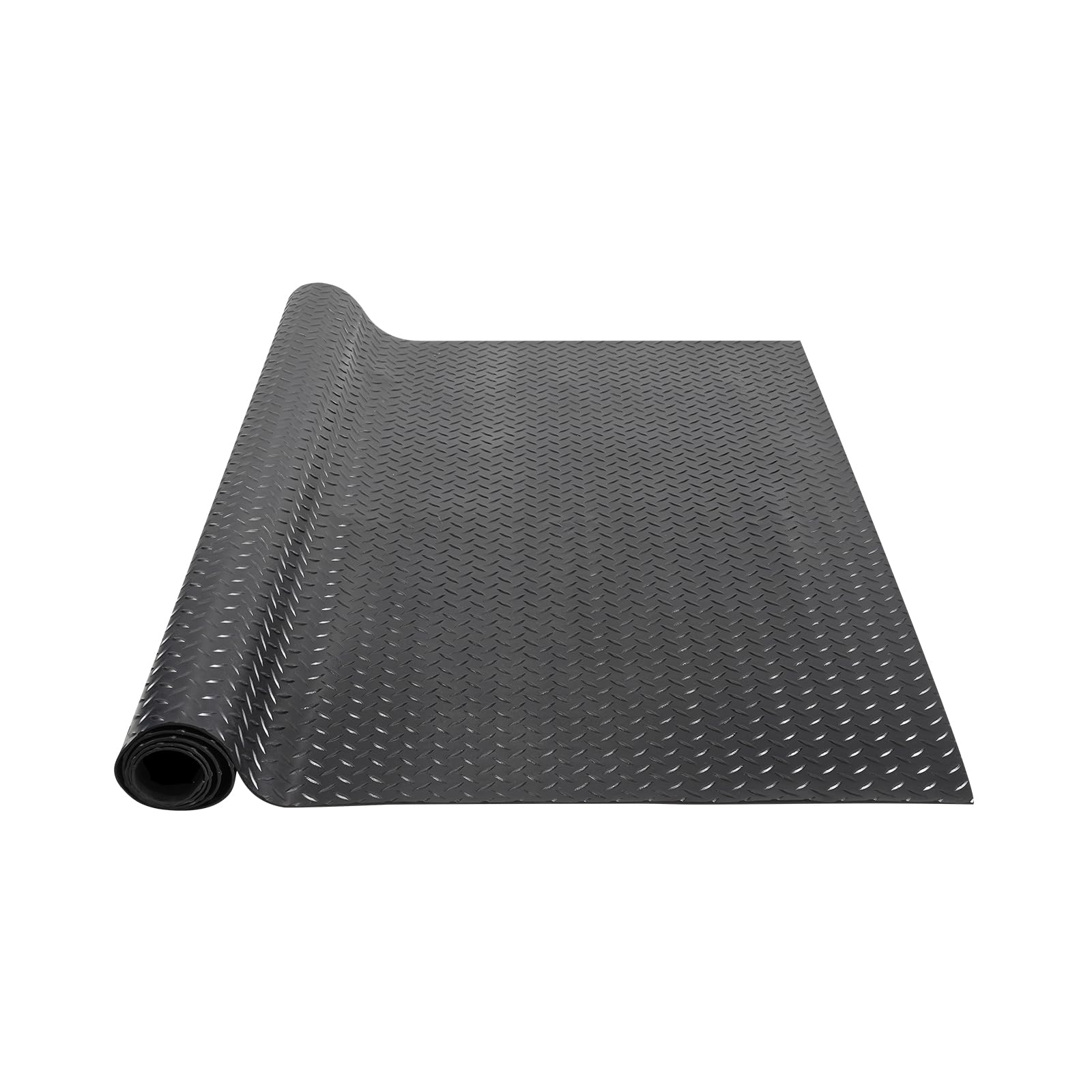 Rollo De Caucho Para Pisos Vevor Con Placa De Diamante De 3 Mm X 1,2 M X 1,8 M