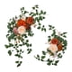 thumbnail image 4 of 2 piezas Boda Arch Flowers Arch Floral Arrance con vegetación de hojas de vegetación Decoración de flores de rosa artificial para la puerta delantera Oro, 4 of 5