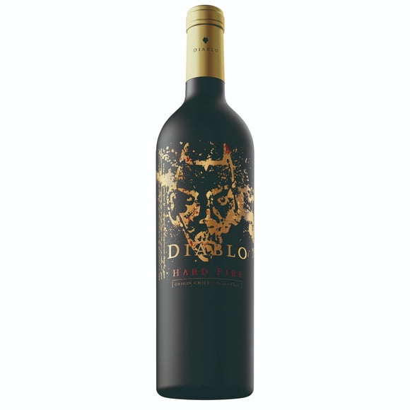 Vino Tinto Cabernet Sauvignon Hard Fire 16° Botella, 750 ml