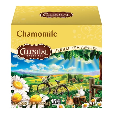 Té De Hierbas Celestial Seasonings Manzanilla 40 Bolsitas