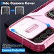 thumbnail image 4 of Funda Armada para Samsung Galaxy A54 5G con Tapa Deslizante y Soporte Magnético Giratorio Rosa, 4 of 4