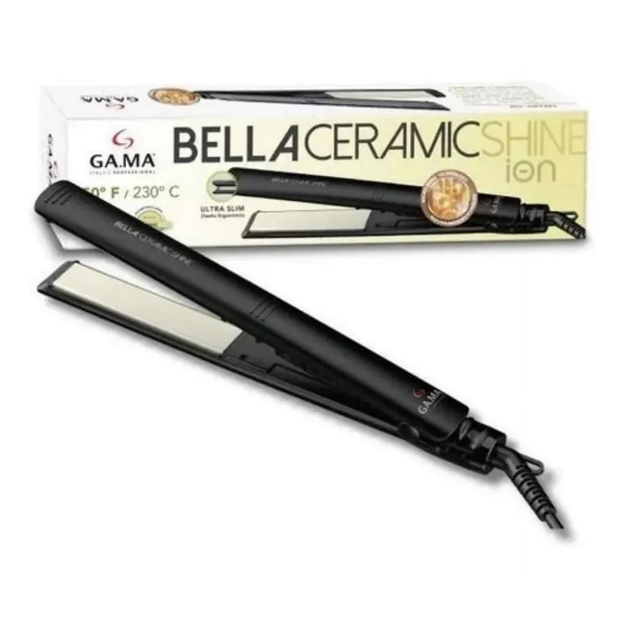 Plancha De Cabello Gama Elegance Bella Ceramic Shine Ion