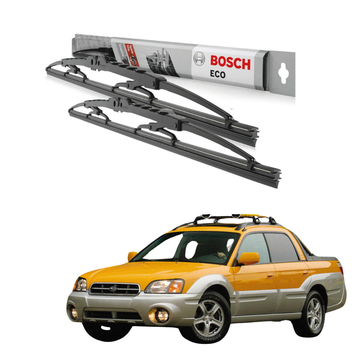 Plumillas Bosch Eco Para Subaru Baja 2003-2006
