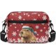 thumbnail image 1 of Bolso bandolera pequeño hombro mujer Halloween Navidad cámara mano monedero cremallera bolsillo móvil, 1 of 6