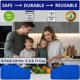 thumbnail image 3 of Tapa para recipientes Klare Ware pack de 6 azul 750 ml‑2,6 L, 3 of 6