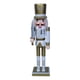 thumbnail image 2 of Figuras De Cascanueces De 12 ", Figuras De Decoración De Navidad, Decoración Del Hogar Hecha A Mano, Plano Dorado, 2 of 3