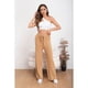 thumbnail image 2 of Pantalon Mujer Tipo Palazzo Lanilla Tiro Alto Full Elasticado 5056, 2 of 3