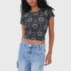 thumbnail image 3 of Polera Mujer Crop Negro Astral Corona, 3 of 5