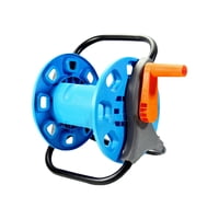 Magideal - Carro De Carrete De Manguera, Estante De Almacenamiento De Tuberías, Diseño Estable Y Resistente, Soporte De Manguera De Agua, Organizador De Tuberías Bm02 25M