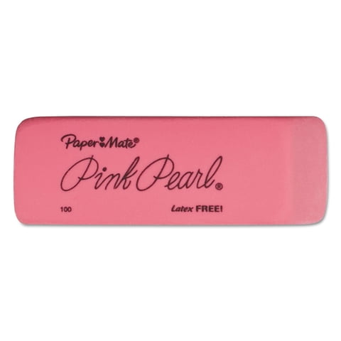 Eraser Paper Mate Pink Pearl 70502, Tamaño Mediano, Paquete De 3