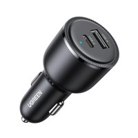 Cargador De Coche, Adaptador Ugreen, 63 W, Usb C, Pps, 45 W, Carga Superrápida