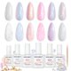 thumbnail image 1 of Esmalte de uñas modelones Pearl Gel 6 colores libre de HEMA, 1 of 8