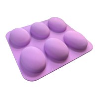Genérico - Molde De Silicona Jabon Molde Jabon 6 Ovalado