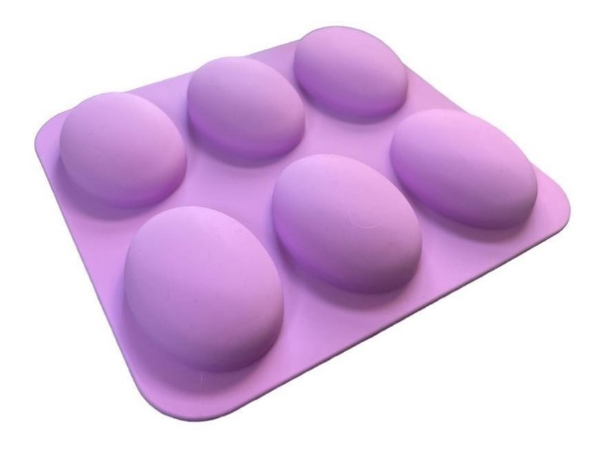 Genérico - Molde De Silicona Jabon Molde Jabon 6 Ovalado