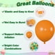 thumbnail image 3 of Set De 50 Globos De Látex Verde Y Naranja De 12, 3 of 8