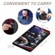 thumbnail image 4 of La Familia Addams Porta Pasaporte y Cartera de Viaje Premium de Cuero PU, Funda de Pasaporte Bloqueo RFID con Ranuras para Tarjetas de Crédito, Estuche para Libro de Pasaporte para Familia 10cm × 15cm, 4 of 6