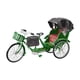 thumbnail image 5 of Modelo De Rickshaw De Aleación, Decoración Del Hogar Para Niños, Niñas, Adultos, Coleccionistas, Verde, Tres Ruedas, 5 of 5