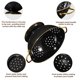 thumbnail image 5 of Colador BeFare 2 unidades 3 qt y 5 qt negro metálico para cocina, 5 of 7