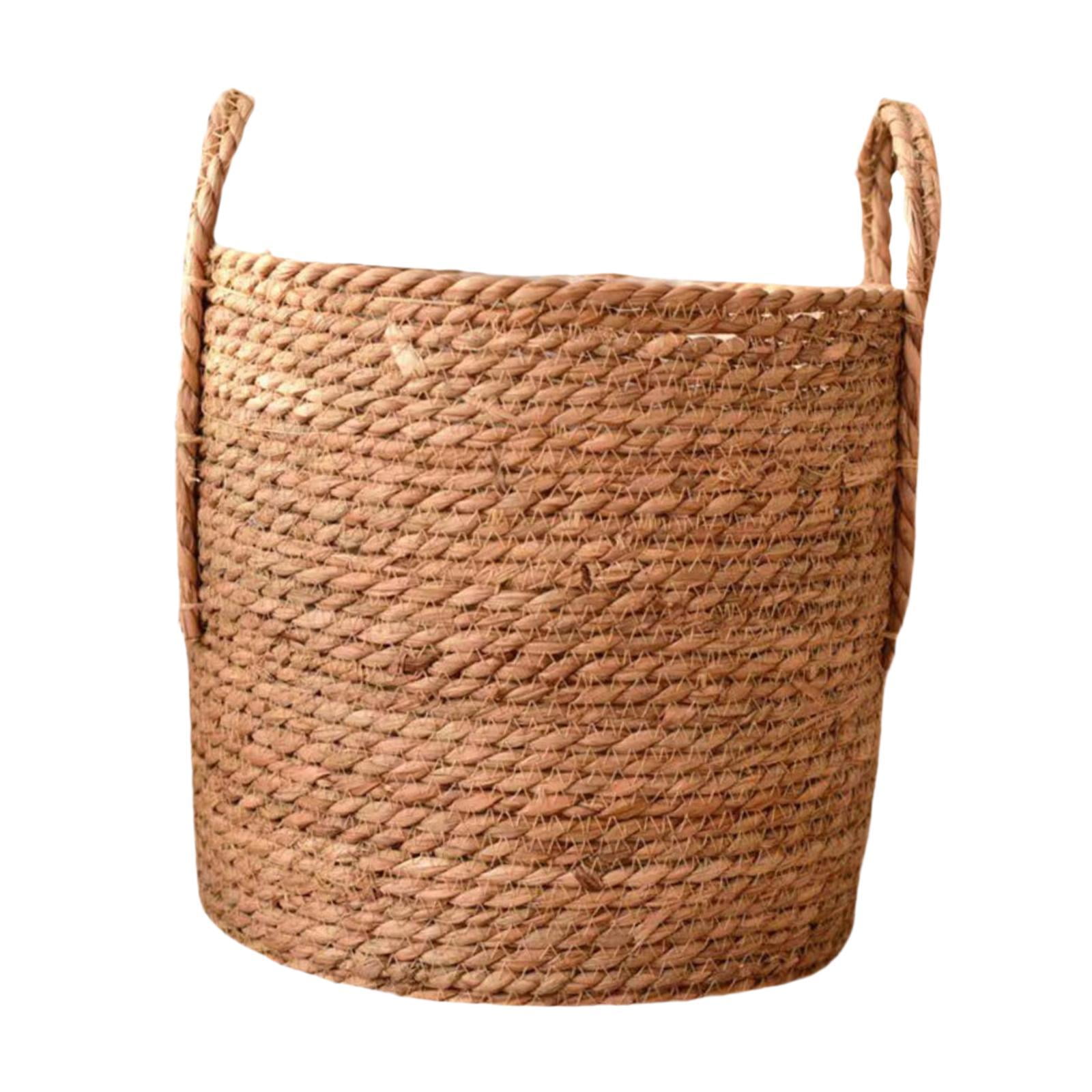 Ioensy - Cesta Tejida Para Macetas, Decoración Del Hogar, Maceta Para El Hogar, Dormitorio, Porche Grande