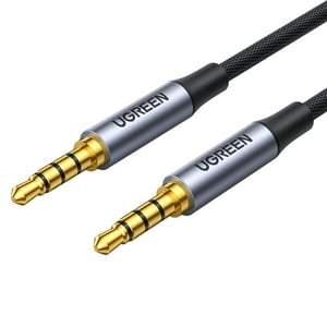 Ugreen - Cable De Audio Jack 3.5Mm 4 Polos M/M (Compatible Con Microfono) 2M Av183