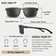 thumbnail image 2 of Gafas de sol Wiley X WX Zulu de seguridad con protección UV, 2 of 6