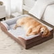 thumbnail image 1 of Cama para Perro Ortopédica LEXTRO de Espuma con Diseño de Panal para Perros Extra Grandes, 1 of 7