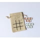 thumbnail image 2 of Juego Tic Tac Toe, regalo con temática de Pascua para niños con bolsa y guijarros, 2 of 2