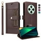 thumbnail image 1 of FOXDOCK Funda tipo Cartera para Xiaomi Redmi 14C – Cubierta de Cuero PU con Múltiples Ranuras, Bolsillo para Efectivo y Correa de Muñeca, 1 of 6
