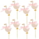 thumbnail image 1 of Adornos Para Magdalenas Silly Goose Pink Gingham X8, 1 of 7