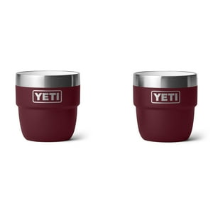 Taza Yeti Rambler De Acero Inoxidable Con Aislamiento Al Vacío De 120 Ml, Paquete De 2