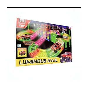 Juguete Infantil - Pista De Carrera Auto Riel Luminoso Grande 135Pc
