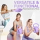 thumbnail image 5 of Kettlebell Yes4All de 5 a 12 kg para entrenamiento de fuerza para mujer, morado, 5 of 8