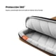 thumbnail image 3 of Bolso De Hombro A42 Para Notebook/macbook 16 - Marrón, 3 of 8