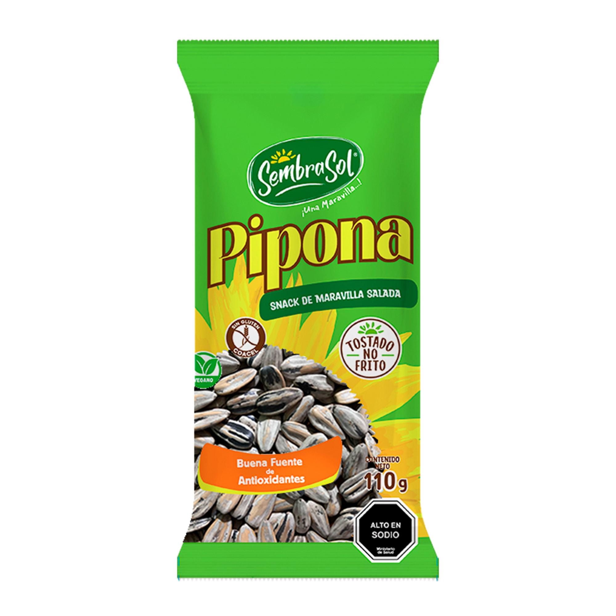 Snack De Maravilla Pipona Salada Tostada 110 g Sembrasol