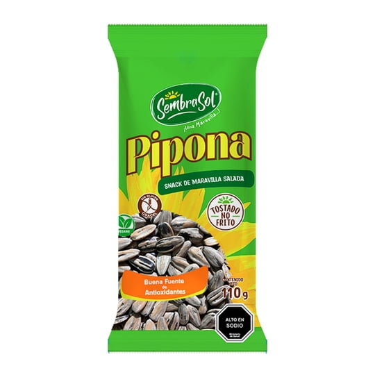 Snack De Maravilla Pipona Salada Tostada 110 g Sembrasol