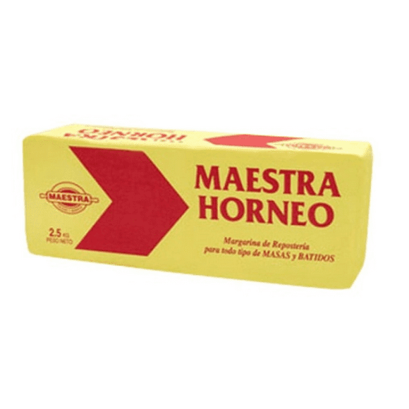 Margarina Maestra Horneo 8 Unidades De 2,5 Kilos