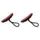 thumbnail image 4 of 2x Manijas De Kayak Manijas De Kayak Resistentes Para La Playa De Canoas Surf De Paleta Rojo Negro, 4 of 5