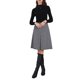 thumbnail image 2 of INSPIRE CHIC Falda a Cuadros de Cintura Alta hasta la Rodilla para Oficina de Mujer 2XL 1, 2 of 5