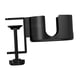 thumbnail image 1 of Portavasos De Escritorio Con Clip Para Mesa, Portavasos Para Botellas De Agua, Estaciones De Trabajo De Playa, Color Negro, 1 of 5