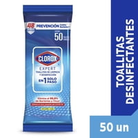 Toallitas Desinfectantes Expert Bolsa Resellable 50 Un Clorox