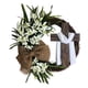 thumbnail image 2 of forma forma forma para Puerta de Pascua con Cruz con Arpillera, Decoración de Puerta Delantera para , Rústica - con bufanda, 2 of 5