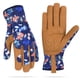 thumbnail image 1 of Guantes de trabajo de maleza de jardinería de mujeres, guante de jardín de cuero para mujeres prueba de espinas sin apuñalado para excavar, plantar, podar, 1 of 3