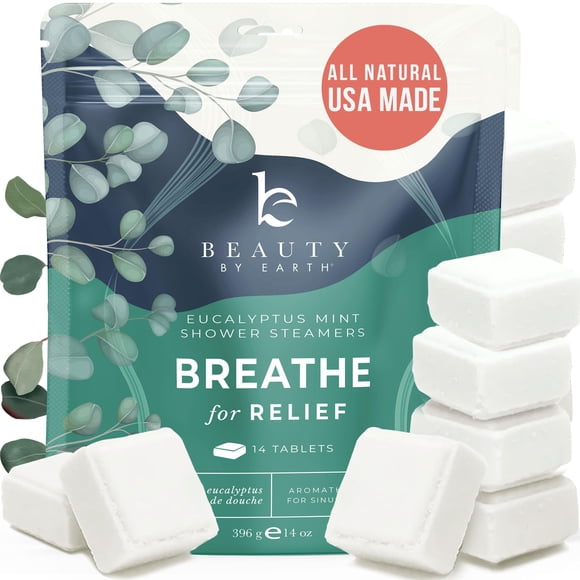 Vaporizadores de ducha Beauty by Earth Breathe con aromaterapia de eucalipto